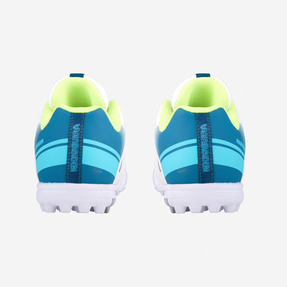 KC 5.0 RUBBER SOLE CRICKET SHOE WHITE/TEAL