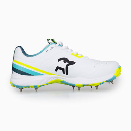 KC 3.0 SPIKE CRICKET SHOE AQUA & YELLOW