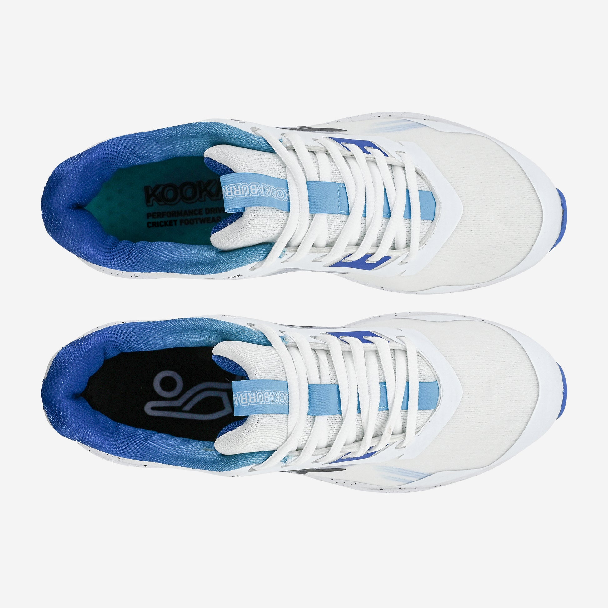 KC 2.O RUBBER SOLED CRICKET SHOE BLUE & SKY