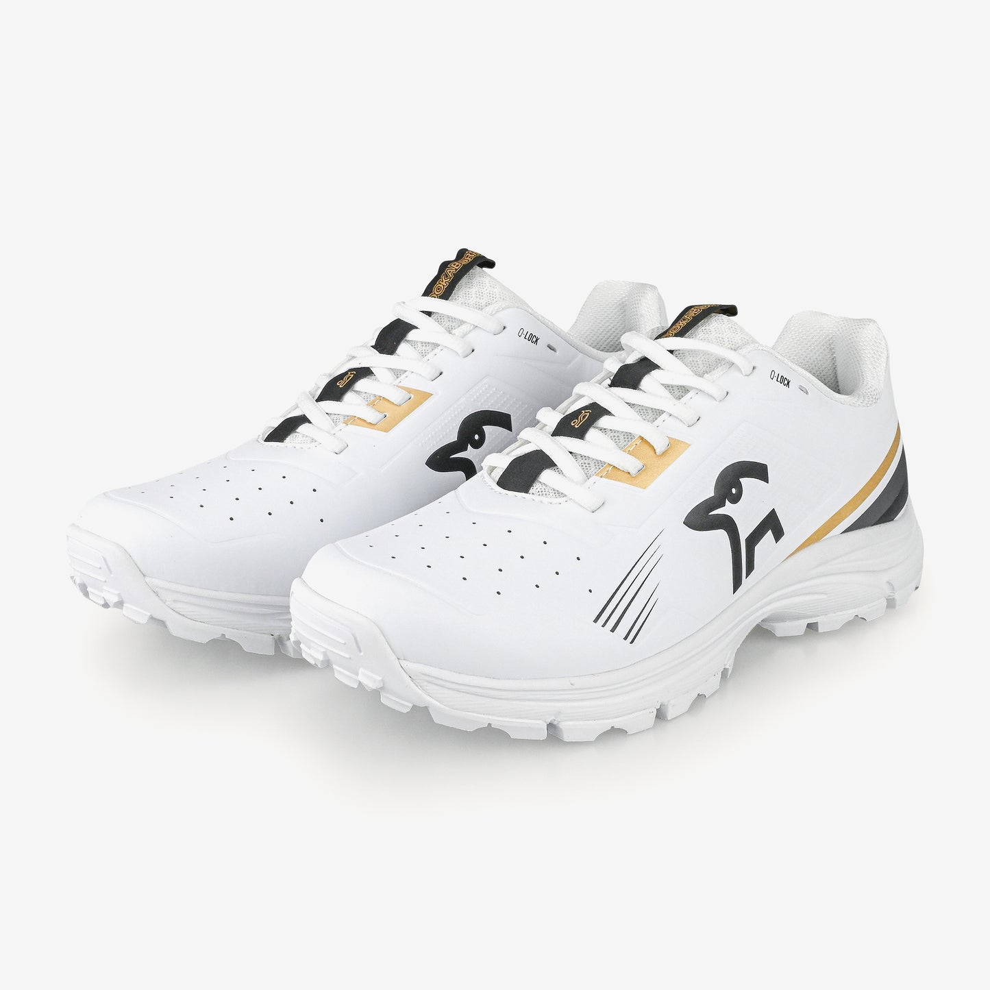 KC 3.0 RUBBER SOLED CRICKET SHOE GOLD & BLACK