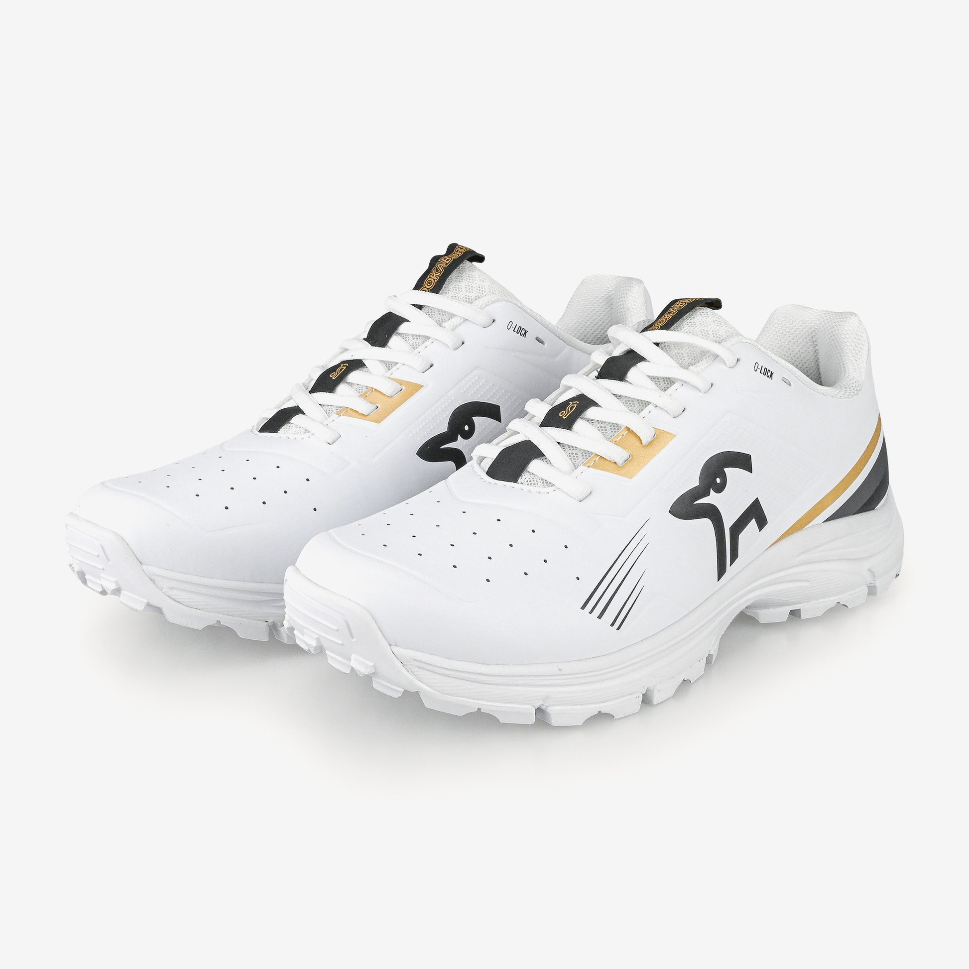 KC 3.0 RUBBER SOLED CRICKET SHOE GOLD & BLACK