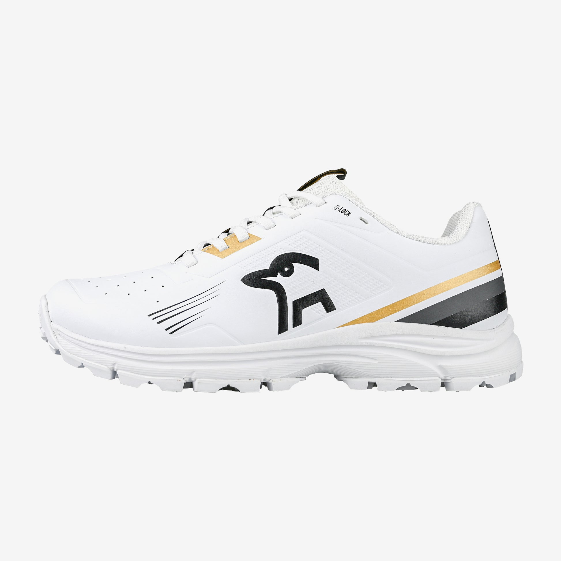 KC 3.0 RUBBER SOLED CRICKET SHOE GOLD & BLACK