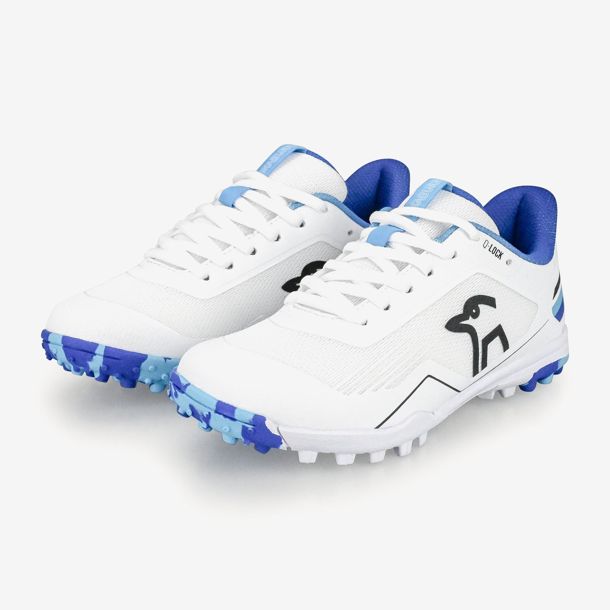 KC 5.O RUBBER SOLED CRICKET SHOE BLUE & SKY