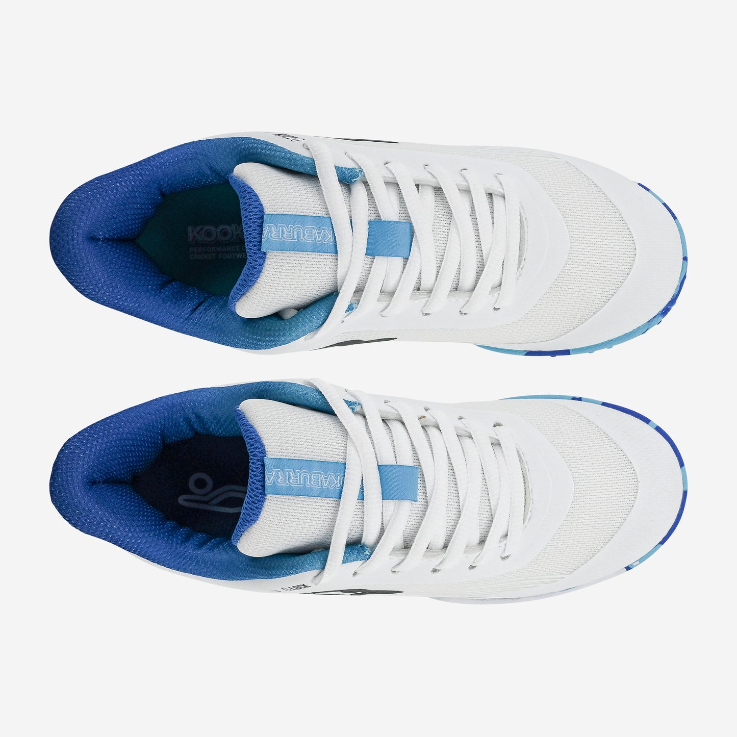 KC 5.O RUBBER SOLED CRICKET SHOE BLUE & SKY