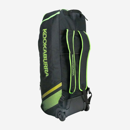 WD2000 WHEELIE DUFFLE BLACK & GREEN
