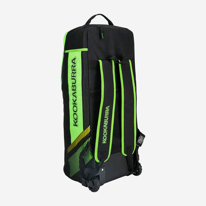 WD6000 WHEELIE DUFFLE BLACK & GREEN