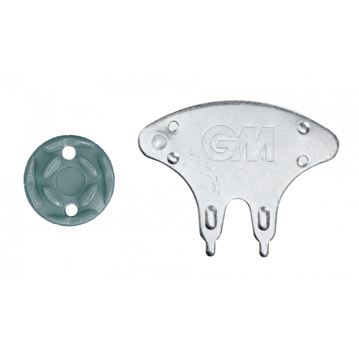 GM Cricket Shoe Studs, 20 Plastic Durastuds with Spanner