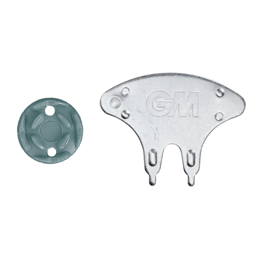 GM Cricket Shoe Studs, 20 Plastic Durastuds with Spanner