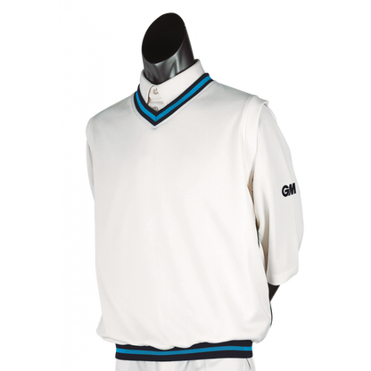 Trimmed Sleeveless Teknik Slipover