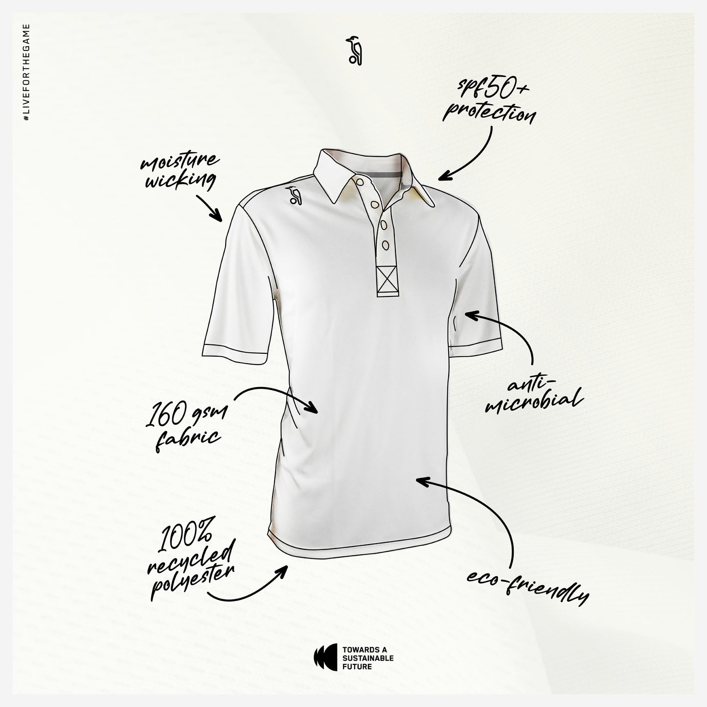 ELITE ECO CRICKET SHIRT