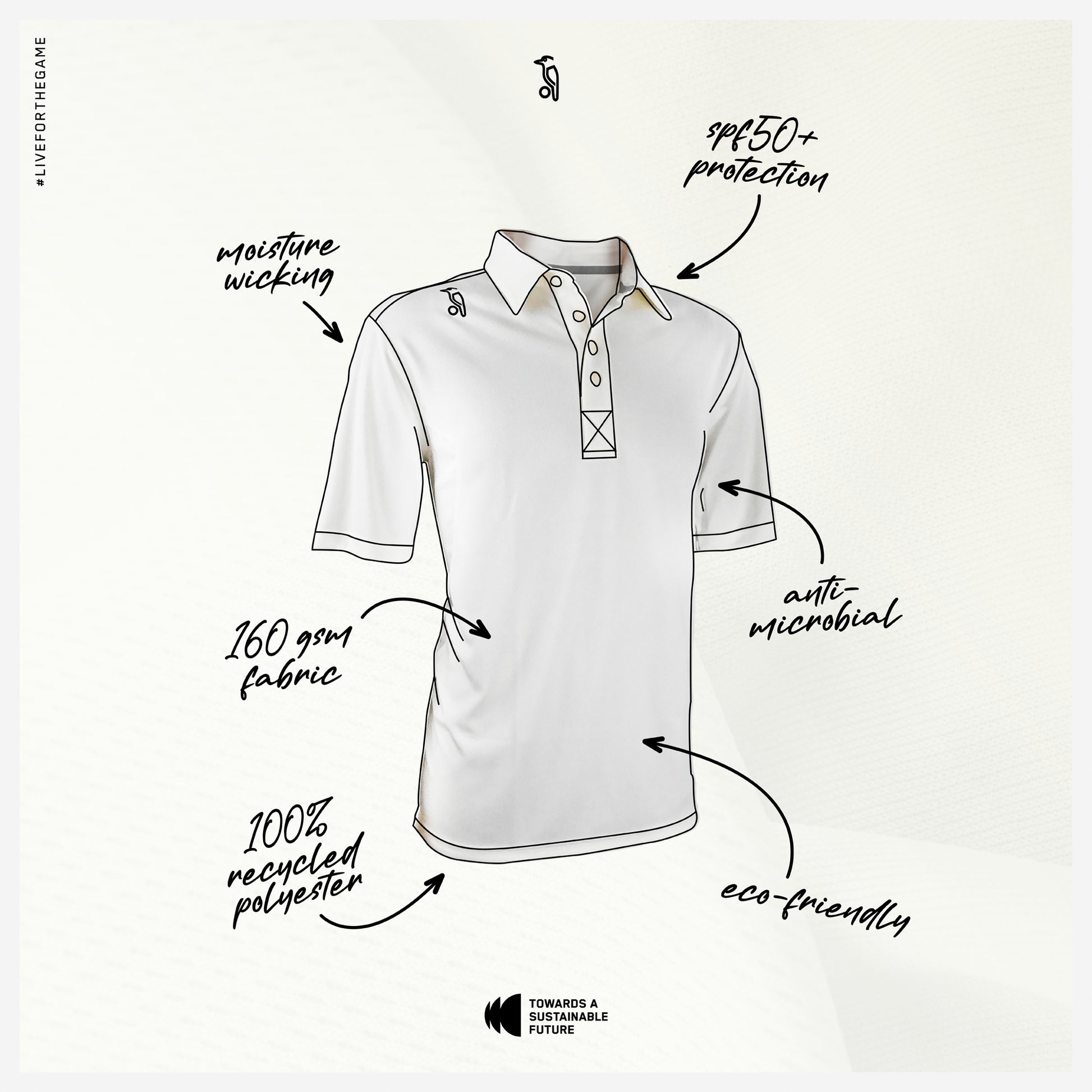 ELITE ECO CRICKET SHIRT