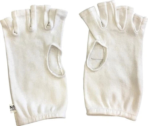 ND QVU Fingerless Cotton Inner Gloves. Various Sizes. Cricket Inner Gloves UK