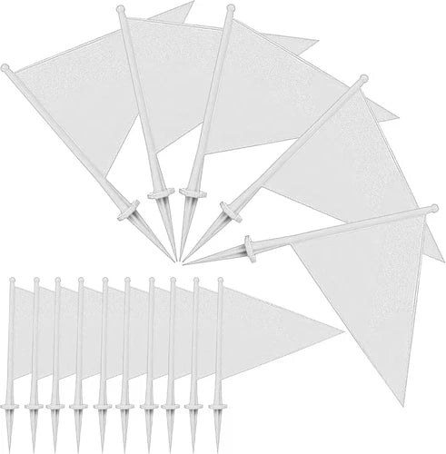 ND Sports Cricket Boundary Flags | Durable Weather-Resistant Marker Flags