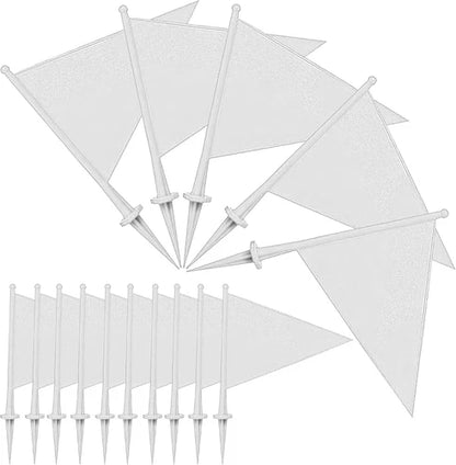 ND Sports Cricket Boundary Flags | Durable Weather-Resistant Marker Flags