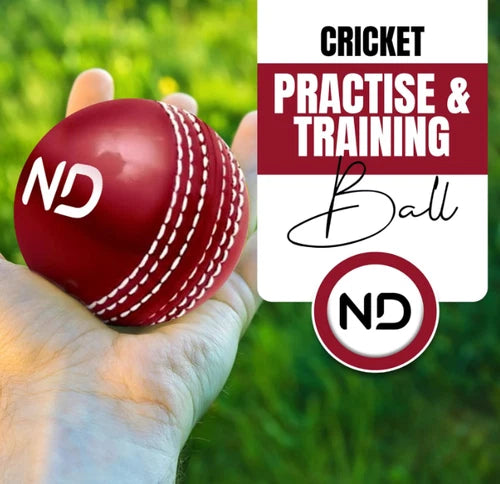 ND Sports Cricket Incrediball | Pack of 1, 3, or 6 | Practice & Training Ball