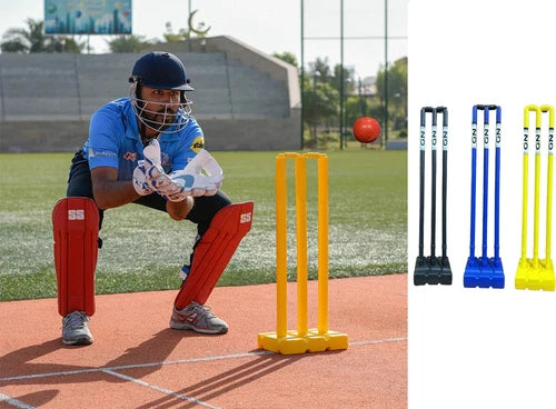 ND Garden Cricket Stumps - Available In 2 Sizes - Durable Moulded Plastic