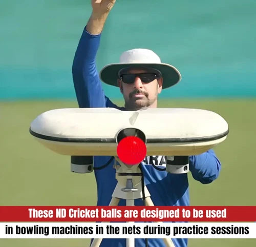 ND Cricket Bowling Machine Balls Box of 6/12 - Free P&P