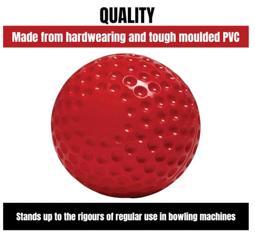 ND Cricket Bowling Machine Balls Box of 6/12 - Free P&P