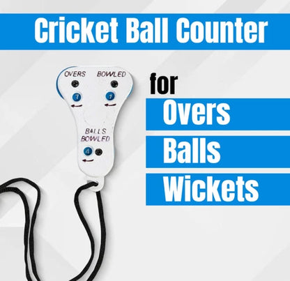 Cricket Umpire Handheld Counter With Lanyard, Counts Balls Up To 99 Overs