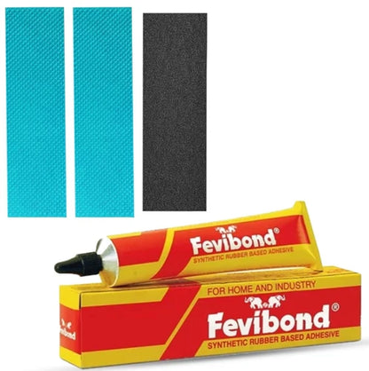 ND Cricket Bat Toe Guard Protector Kit | Glue, 2x Toe Guards, Sandpaper
