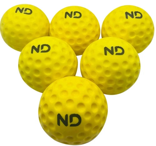 ND Cricket Bowling Machine Balls Box of 6/12 - Free P&P