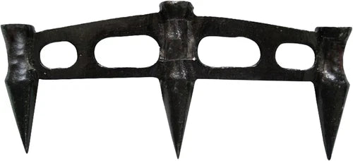 ND Sports Cricket Stump Gauge - Heavy Duty Metal Alignment Tool with Spikes