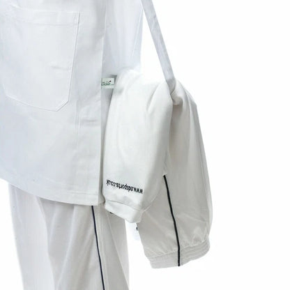 ND Traditional Style White Cotton Official Cricket Umpire Coat Small - 4XL UK