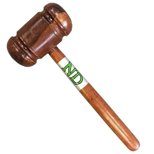 ND Bat Mallet Rounded Wooden Head Cricket Bat Knocking In Accessory UK
