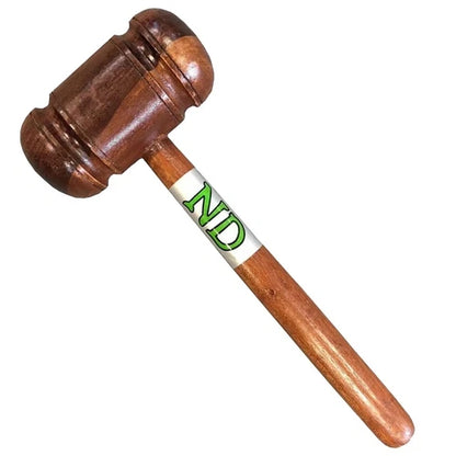 ND Bat Mallet Rounded Wooden Head Cricket Bat Knocking In Accessory UK