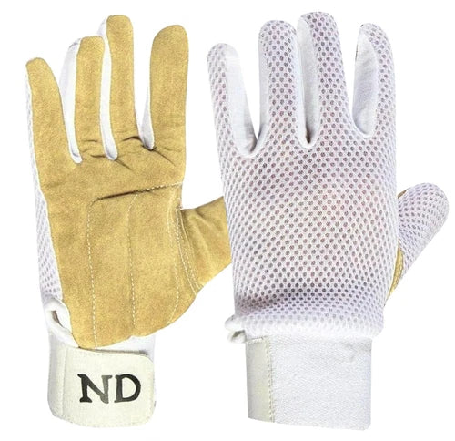 Wicket Keeping Inner Chamois Padded Cricket WK Inners Gloves UK
