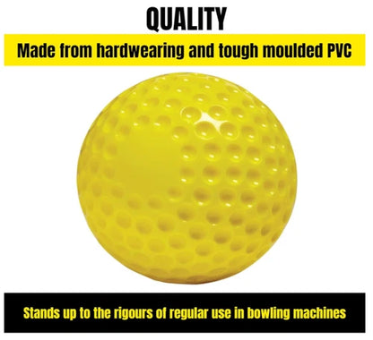 ND Cricket Bowling Machine Balls Box of 6/12 - Free P&P