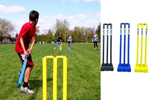 ND Garden Cricket Stumps - Available In 2 Sizes - Durable Moulded Plastic